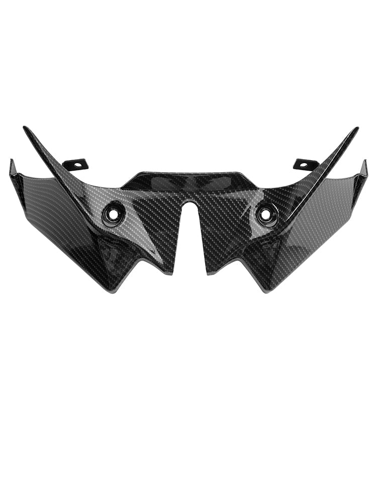 2021-2024 Kawasaki Z650 Etuvoiman spoilerin laajennusvalu hiili