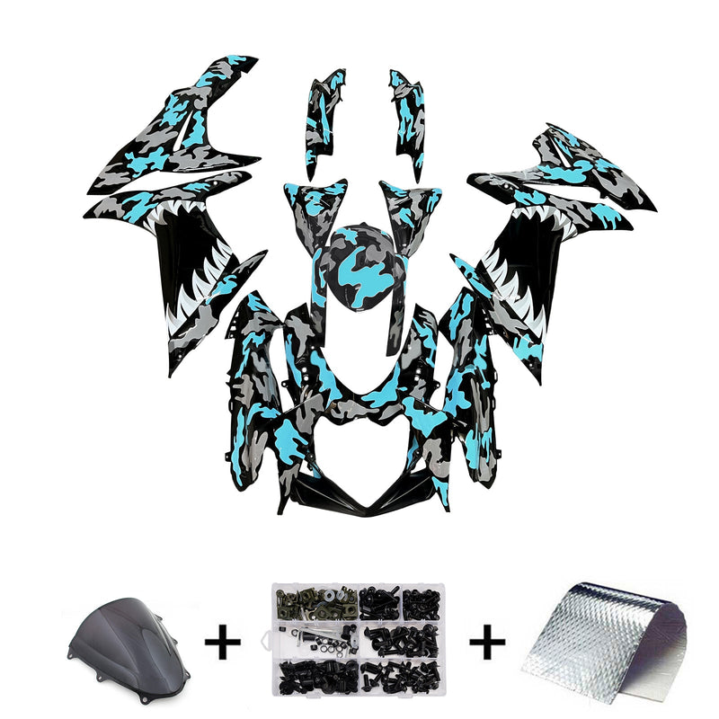 Spritzgussverkleidungssatz Karosserie Kunststoff ABS Für Suzuki GSXR 600/750 2011-2025 K11