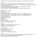 2014–2018 BMW 6er F06 Gran Coupé LCI Links+Rechts LED-Kurvenlichtmodul 63117394903 1305715381