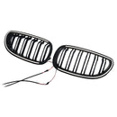 2004-2009 Für BMW 5er Limousine E60 520d 525d 530d 535d 2-teiliger Sport-Nierengrill in glänzendem Schwarz