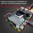 Raspberry Pi5 dedizierte POE-Erweiterungskarte 5 V 4,5 A isolierter Modul-Kühlkörper