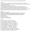 4 Stück Einspritzdüsen für Dacia Sandero Renault Clio III 0280158046 8200292590