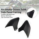 Lufteinlassabdeckungen, Tankseitenverkleidung für Kawasaki Z900 2025-2026, Mattschwarz
