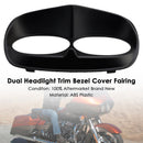 Kledning med dobbel frontlysramme for Road Glide 1998-2013