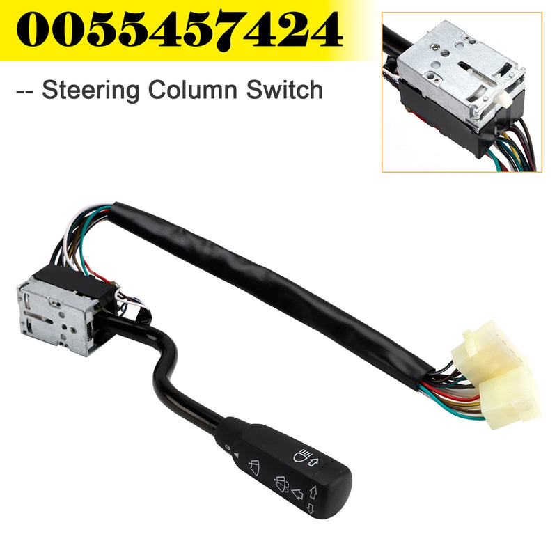 0055457424 Blinker- und Scheibenwischerschalter an der Lenksäule für Mercedes-Benz T1 207 310 410