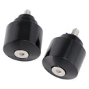 Aluminum handlebar end weights, black, for Honda CBR 600, CBR 900, VFR800, CTX 700