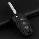 Autoschlüsselhülle aus Leder und Silikon mit Schnalle für Honda Accord