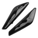 BMW X3 F25 X4 F26 Kotflügel vorne links + rechts, schwarze Zierleiste 51117338569 + 51117338570