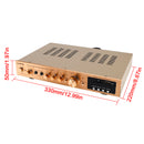 Amplificador estéreo HiFi de 2000W y 5 canales, Amplificador envolvente AV, SD, FM, para el hogar