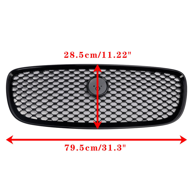 2016–2019 Jaguar XF XF-R -tyylinen etulattiaa, musta kiiltävä
