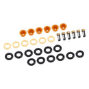 Audi 80 90 100 A4 A6 A8 2.4 2.6 2.8 6PCS Kraftstoffinjektor O-Ring Filterdichtung