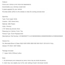 2010-2013 Mercedes Benz S-luokka W221 S550 S600 S63 S65 säleikkö