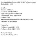 Rückansicht Backup-Kamera 86267-AJ10B Für Subaru Legacy Outback 2010-2014