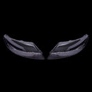 2PCS Front Scheinwerfer Glas Klar Abdeckung Für Audi Q7 2006-2015