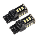 2X Für HELLA LED Retrofit 7443W Keil T5 12V 3W W21/5W 6000K
