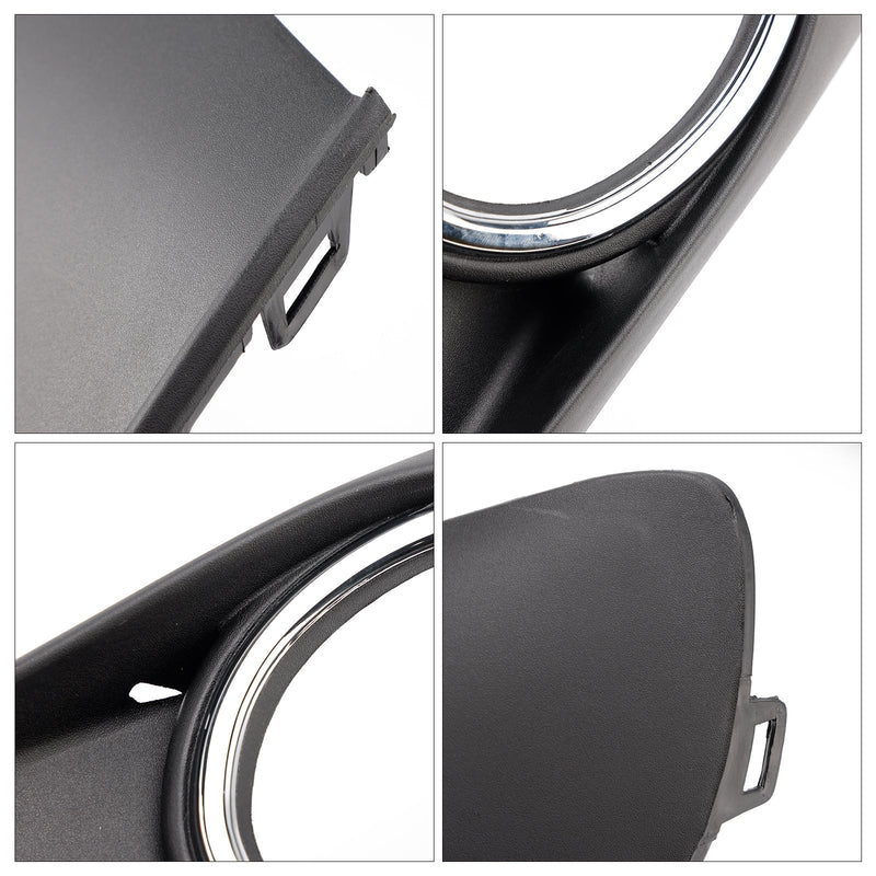 2011-2015 Volkswagen VW Caddy Touran 2-kappaleinen puskurin sumuvalot Lampun trimmakoulut Grill Chrome