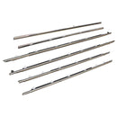 1996-1998 Lexus LX450 FZJ80 6-teiliges Türleisten-Set 75710-60011 75720-60011