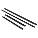 Pacote de 4 borrachas de vedação de porta para Nissan Pathfinder Terrano R50 1995-2004
