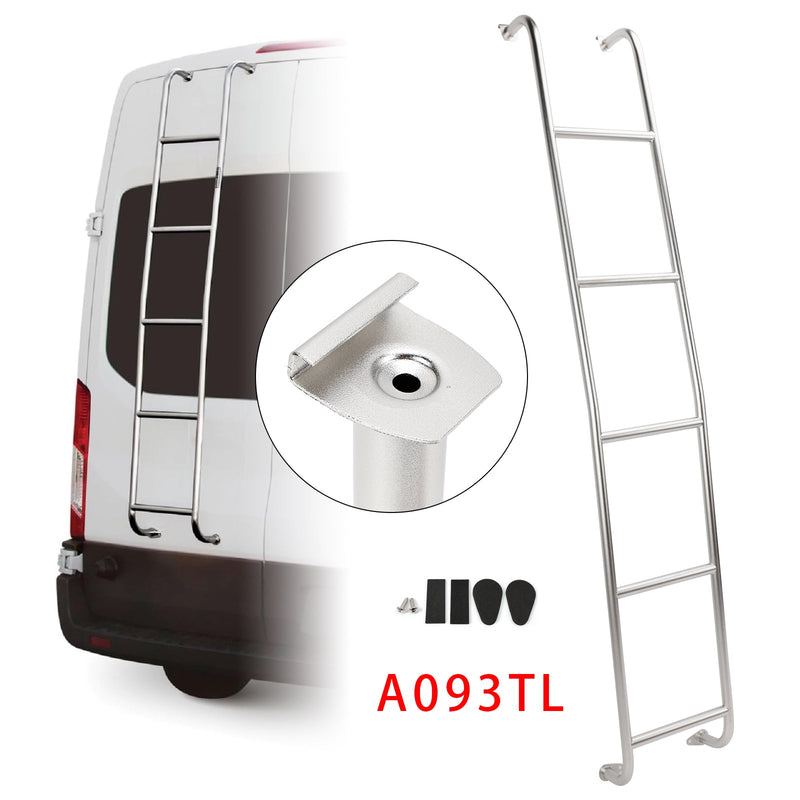 2014–2025 Ford Transit Hochdach-Transporter Edelstahl-5-Stufen-Leiter A093TL