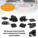 4x låsmotorer för framdörren &amp; Bak för BMW X5 E70 07-12 X6 E71 08-14 med mjukstängningsfunktion