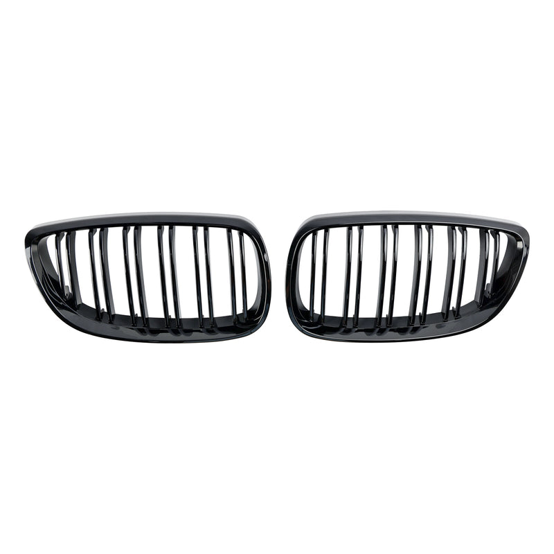 Błyszcząca czarna przednia kratka nerkowa Grill pasuje do BMW E92 E93 328i 335i 2006-2010 2DR