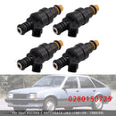 4 stk indsprøjtningsdyse til Opel Ascona Kadett Vauxhall Peugeot Volvo 0280150725