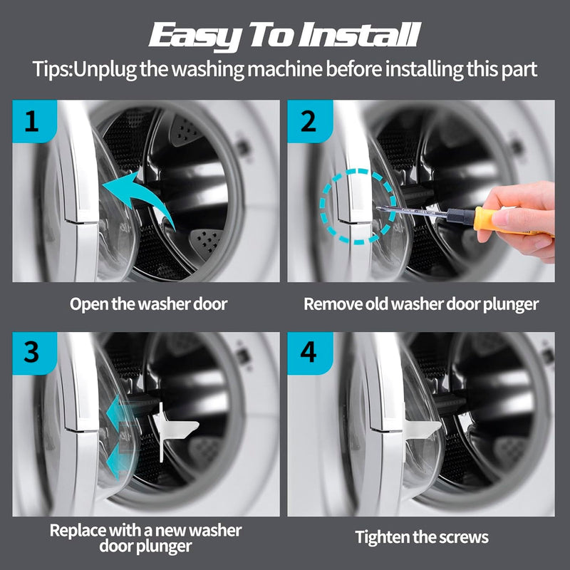 Waschmaschine Türschloss Strike WH01X20823 Für GE Hotpoint Ersetzen AP6004903 PS11736830
