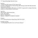 2014–2023 Touring Road King FLHR 7"" runde Scheinwerfergehäuseabdeckung