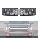Paar Front Nebel Licht Lampen Mit Glühbirnen Für Chevy Silverado 2007-2013 Klare Linse