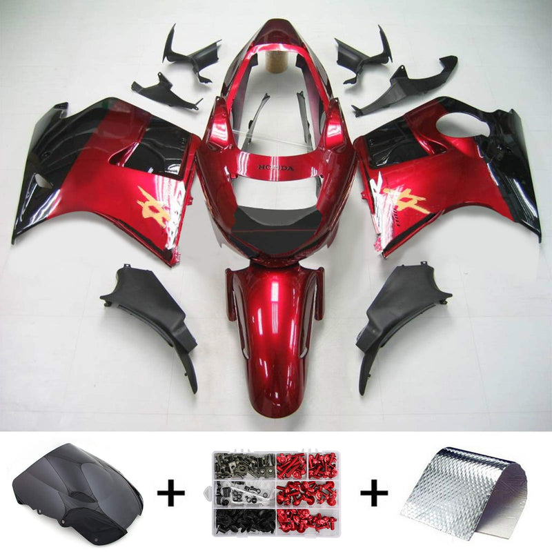 1996-2007 Honda CBR1100XX Superblackbird Injektionsabzugs Kit Bodywork ABS