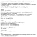 1997 Ford F150 Truck with Old Body Style Front Window Sweep 4PCS Door Window Seal Belt Weatherstrip+2PCS Seal Kit