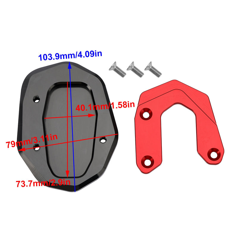 Podkładka powiększająca stojak pasująca do Ducati Scrambler 400/800/1100 2015-2020