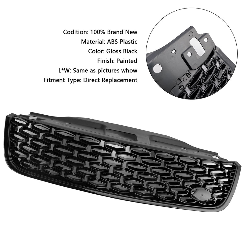 2017–2020 Land Rover Discovery 5 L462 Dynaamisen tyylin FrontGrill Black