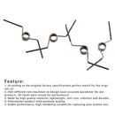 Itseaukeavan oven saranat jousipalautuksella, molempien saranoiden säde 1/2"&quot;sekä 5/&quot;8"&quot;