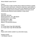 Kit de mangueira de refrigerante de silicone Street Triple 765 R RS 2020-2022