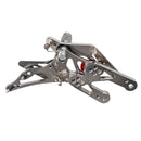 Fotstøttesystem - grå for Honda CBR 600 RR PC37 03-06 CBR 1000 RR SC57 04-07