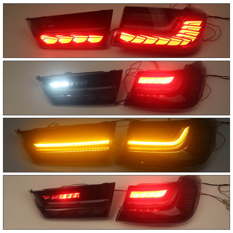 2019–2024 BMW 3 -serie G20 G80 M3 L&R tonet LED baglygter, baglyssmodulmontering