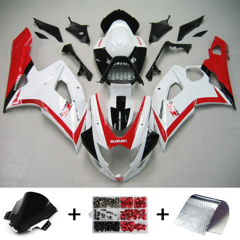 2005-2006 Suzuki GSXR1000 K5 Injektionsabzugs Kit Körperwerk Kunststoff ABS