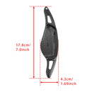 Lenkrad-Schaltwippen-Erweiterungen für BMW G20 G21 G30 G31 F40 F22, Schwarz