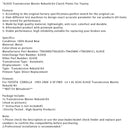 1993-2008 TOYOTA COROLLA 4 SP FWD L4 1.8L A245E Getriebe Master Rebuild kit Kupplungsscheiben