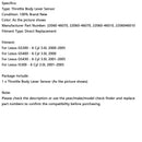 2001-2005 Lexus GS430 - 6 Zyl. Sensor de palanca de aleta del acelerador 3.0L 22060-46070