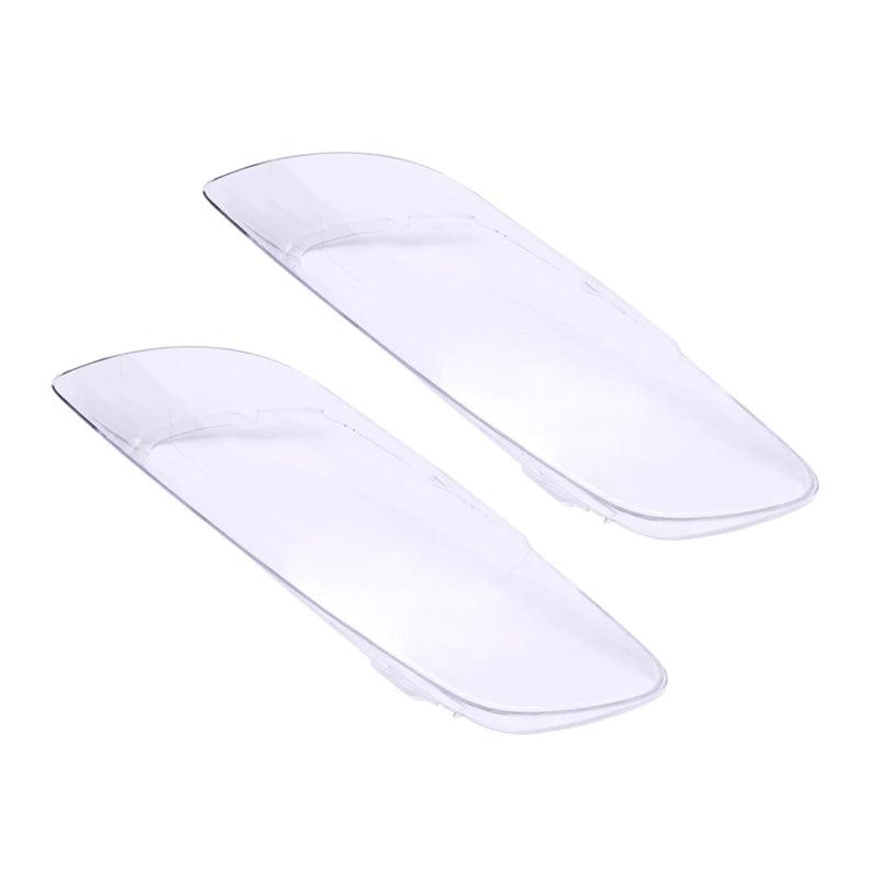 2PCS Front Scheinwerfer Glas Klar Abdeckung Für Audi Q7 2006-2015