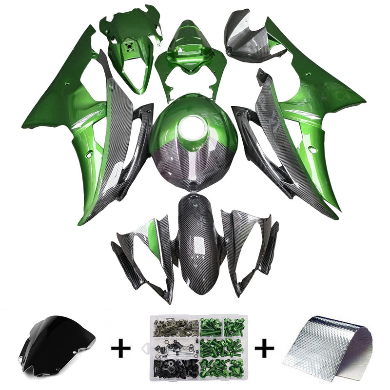 Verkleidungssatz aus ABS-Kunststoff für Yamaha YZFR6 YZF-R6 2008-2016