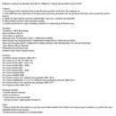 Kühlerlüftermoduleinheit 89257-30060 für Toyota Sienna RAV4 Lexus ES350