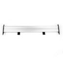 Universal Hatch Justerbar Aluminium GT Bakre Trunk Wing Racing Spoiler Silver