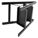 Step Ladder 2-tasoiset taitettavat alumiiniset leveät ja kevyet kompaktit tikkaat