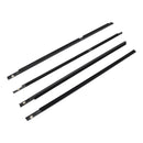 2009–2013 Suzuki Grand Vitara 4 Stück Tür Glas Gürtel äußere Form Dichtungsstreifen