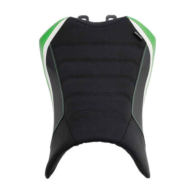 2022–2023 Kawasaki Ninja 1000SX vorne Fahrer Raider Sitz Sozius Sattel grün