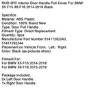 RHD 3PC Innen Tür Griff Pull Abdeckung Für BMW X5 F15 X6 F16 2014-2018