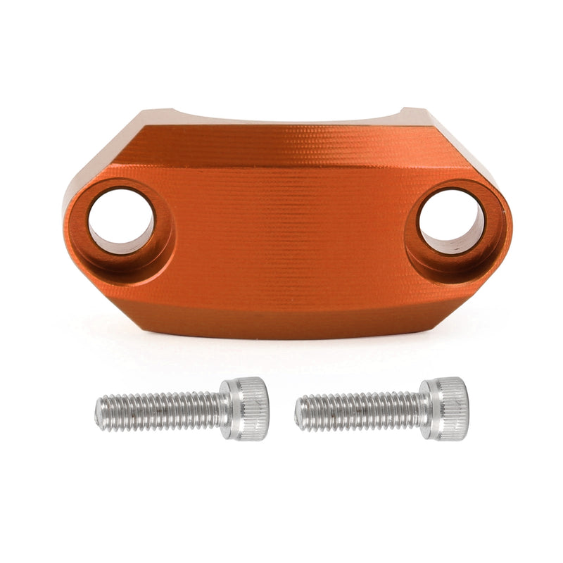 CNC klemmeklemme bro styreklemme oransje for 22mm styre for Husqvarna